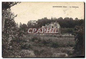 Old Postcard Consider Oise Le Chateau