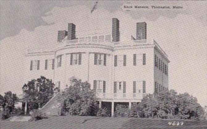 Maine Thomaston The Knox Mansion