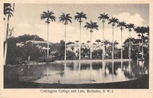 E46/ Barbados Foreign Postcard Caribbean c1910 Codrington College and Lake 13