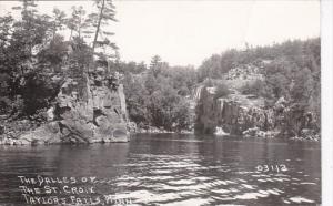 Minnesota Taylor's Falls The Dalles Of The St Croix Real Photo