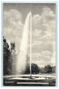 1911 Hunt's Fountain, Bennington, Vermont VT Unposted Antique Postcard  