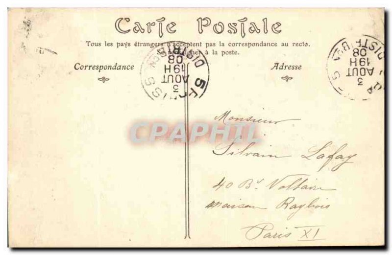 Nancy Old Postcard The cathedral