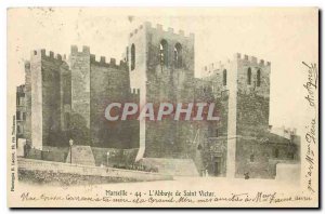 Old Postcard Marseille Abbaye Saint Victor