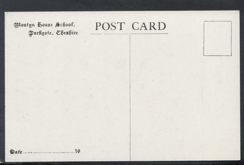 Cheshire Postcard - Mostyn House School, Parkgate   T5951