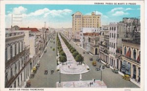 Cuba Havana Marti or Prado Promenade 1931