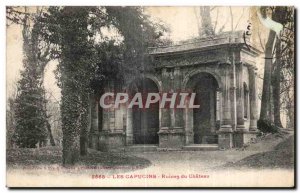 Old Postcard The Capuchins castle ruins