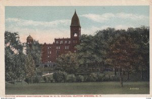 CLIFTON SPRINGS , New York , 00-10s ; Sanitarium