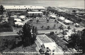 Pompano Beach Florida FL Lighthouse Cove Real Photo Vintage Postcard