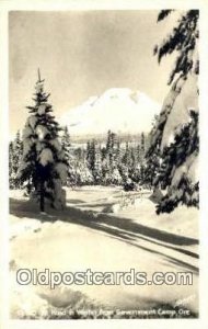 Real Photo - Government Camp - Mt Hood, Oregon