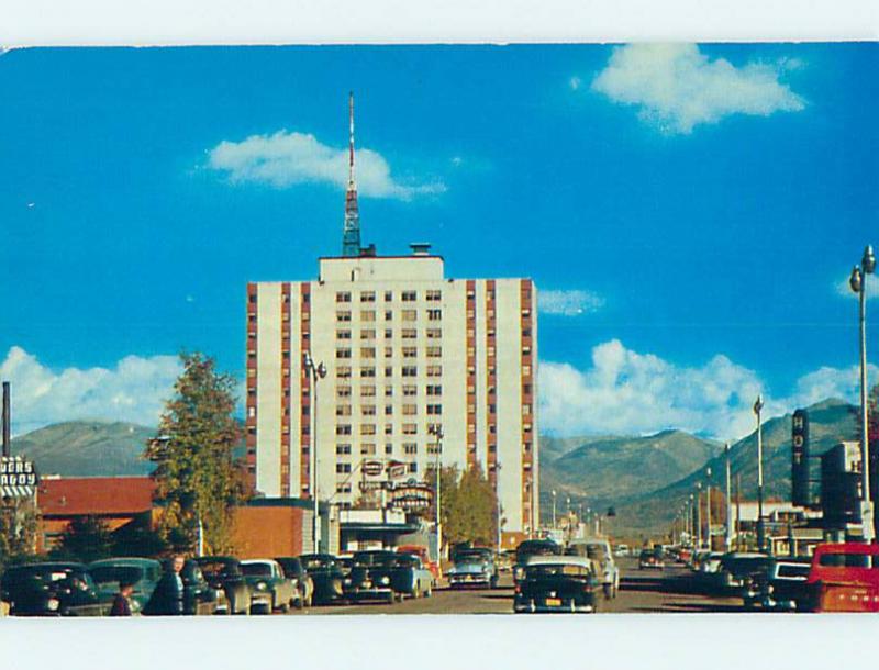 Unused Pre-1980 STREET SCENE Anchorage Alaska AK hs3031