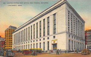 United States Post Office, Federal Building Cincinnati, Ohio OH