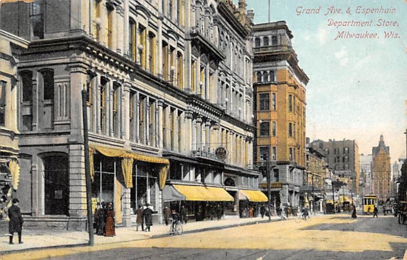 Grand Ave. Espenhain Department Store - Milwaukee, Wisconsin WI