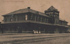 CHANUTE , Kansas , 1910s ; A.T.&S.F. Railroad Train Station