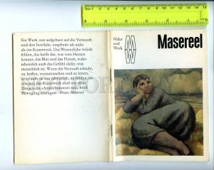 204441 GERMANY MASEREEL old brochure w/ many illustrations