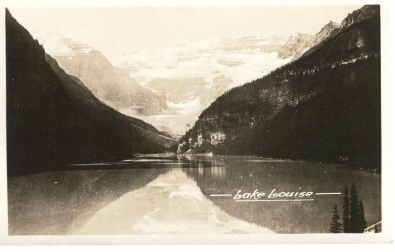 RPPC Postcard Lake Louise Canada