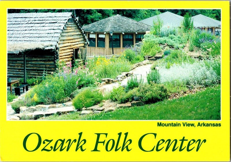 Heritage Herb Garden Ozark Folk Center State Park, Mountain View AR Postcard L65