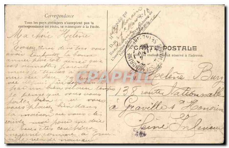 Adamville Old Postcard Rue de la Republique