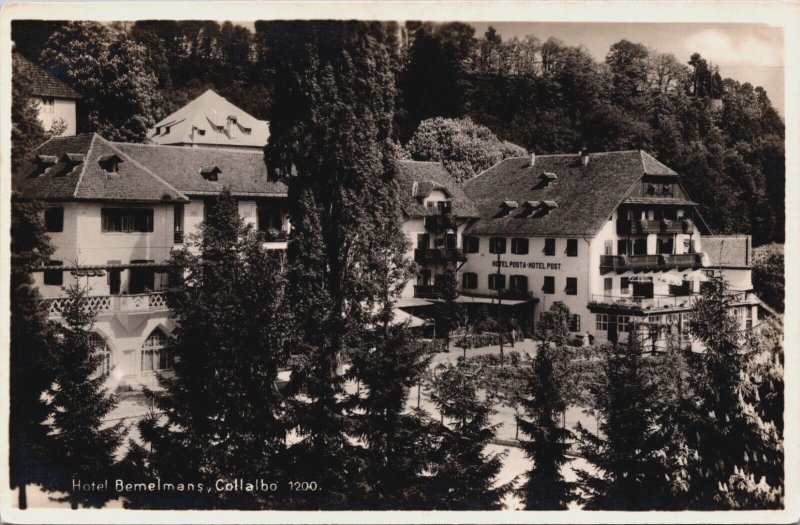 Germany Mittenwald mit Karwendel Vintage Postcard C207