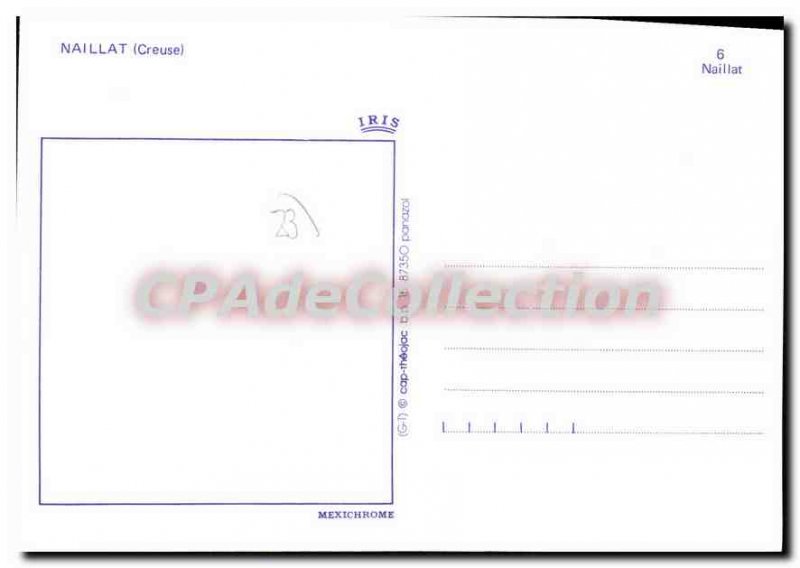 Postcard Modern NAILLAT