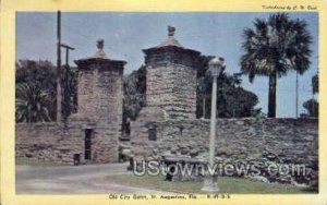 Old City Gates - St Augustine, Florida FL