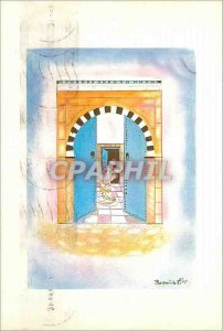 Postcard Modern Art Edition Tunisia