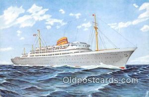 Norwegian American Line MS Oslofjord Ship Unused 