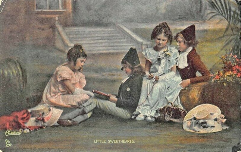 Raphael Tuck & Sons Little Darlings Little Sweethearts #4718 Postcard