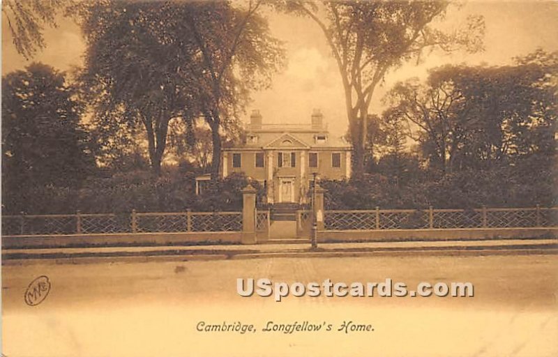 Longfellow's Home Cambridge, MA