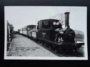 Sussex SOUTHWOLD RAILWAY TRAIN No.4 Sept 1879 to April 1929 (2) RP Postcard