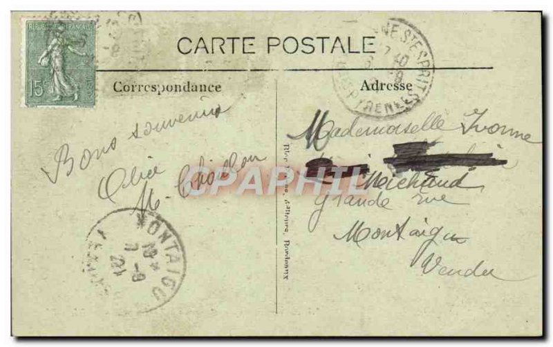 Old Postcard Scenes and Basque kinds Fandango Folklore