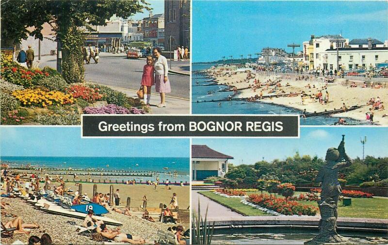 Greetings from Bognor Regis postcard