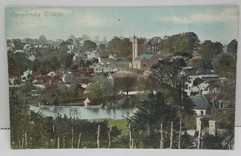 Carisbrooke Village UK Vintage Postcard