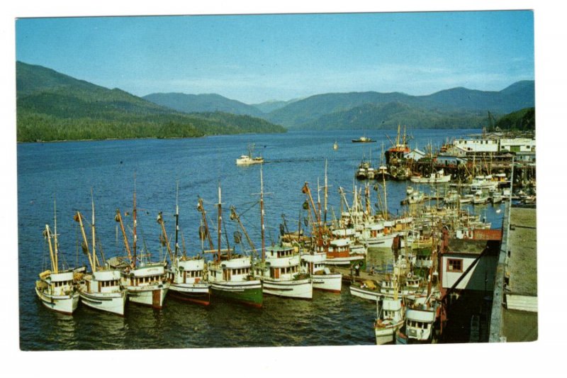 Fishing Float, Prince Rupert Waterfront, British Columbia, Many Yachts