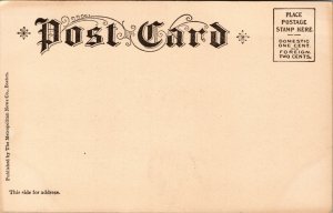 Vtg 1900s Trinity Church Boston Massachusetts MA Unused Postcard