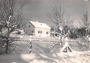 Winter Scene Norway 1958 