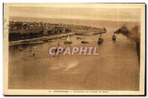 Old Postcard Ouistreham crossing from Le Havre Ferries