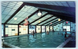 JAFFREY CENTER, NH  Indoor Swimming Pool MONADNOCK BIBLE CONFERENCE  Postcard