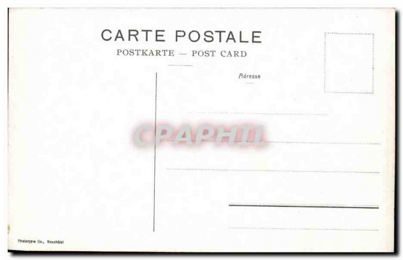 Old Postcard The Matterhorn Matterhorn