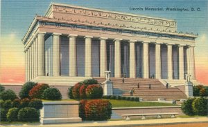 Lincoln Memorial, Washington, D. C. Vintage Postcard