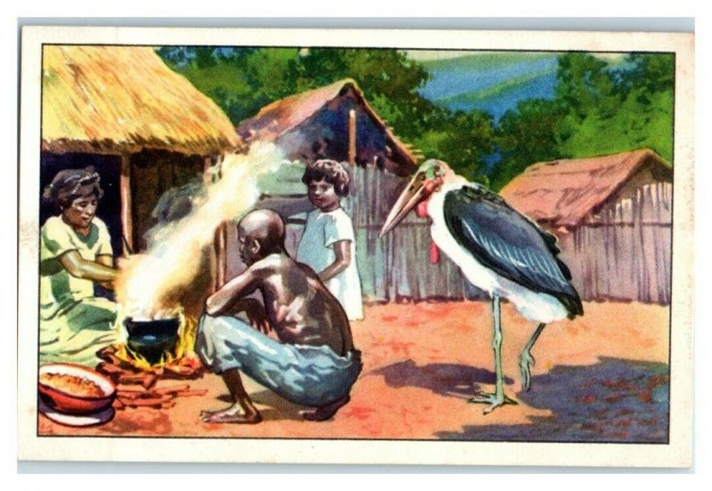 Durra, Africa, Nourishing Food, Echte Wagner German Trade Card *VT31U