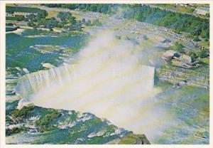 Canada Niagara Falls Birds Eye View Of Horseshoe Falls