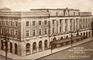 New York Rochester New Central Station Exterior