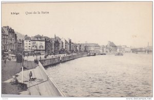 LIEGE, Belgium; Quai de la Batte, 00-10s