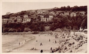 A904 England Looe The Beach RPPC vintage postcard