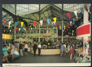Channel Islands Postcard - The Market, Jersey    T7732