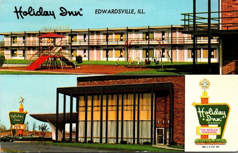 Hoilday Inn Edwardsville Illinois 1973