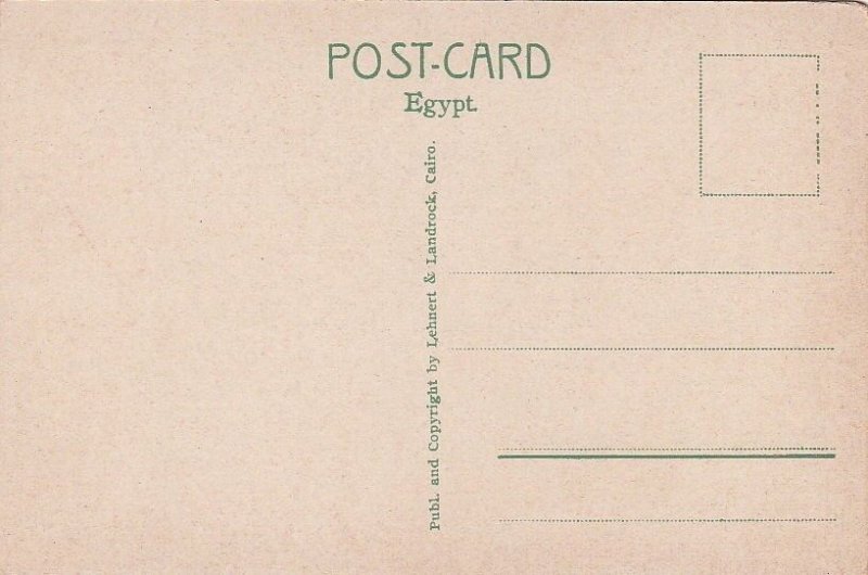Postcard Evening Cairo Egypt
