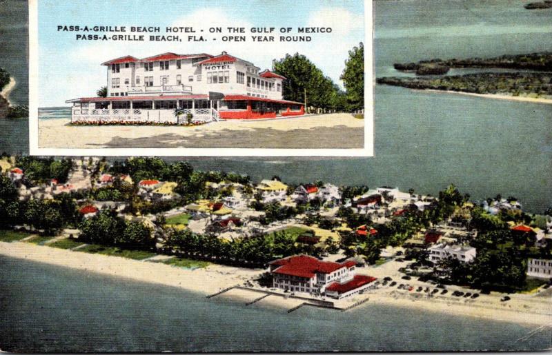 Florida Pass-A-Grille Beach Hotel 1958