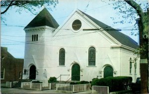 St. Mary's Catholic Church, Nantucket Island MA Vintage Postcard T80