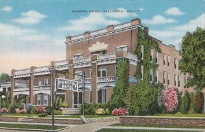 Postcard Purefoy Hotel Talladega AL